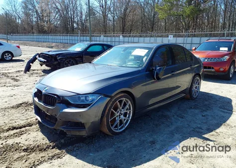 2014 BMW 328I z USA, uszkodzony, nr VIN WBA3A5C57EP600881